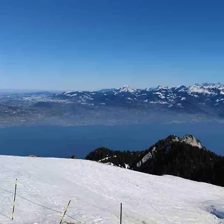 Apartamento Myrtilles Du Léman Vue Sur Et Montagne Thollon-les-Memises